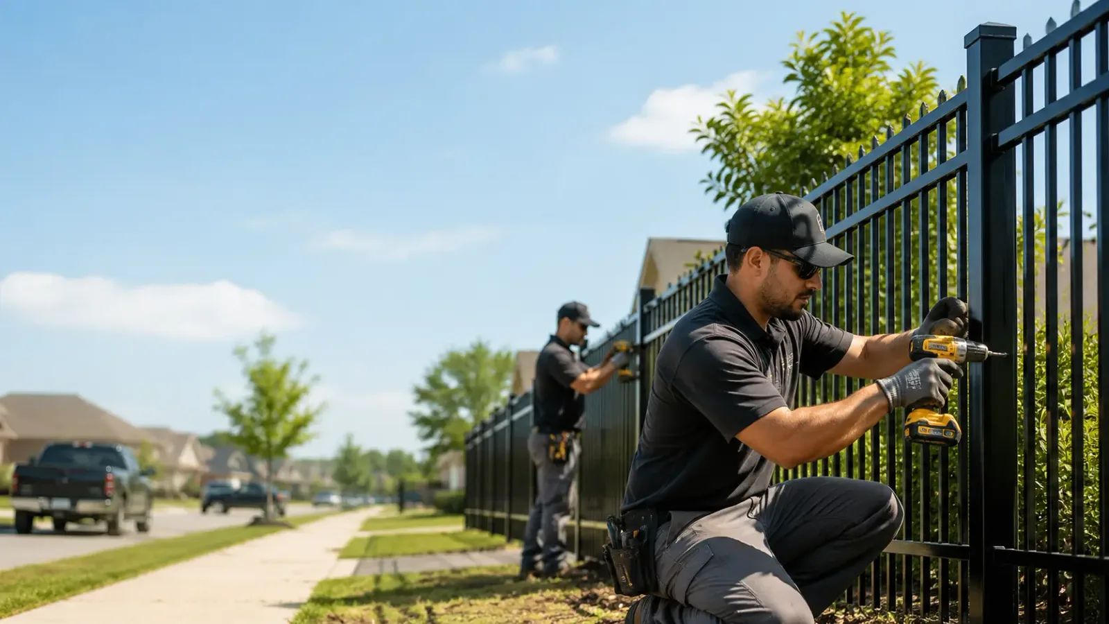 Metal Fence Installation in Winona, TX